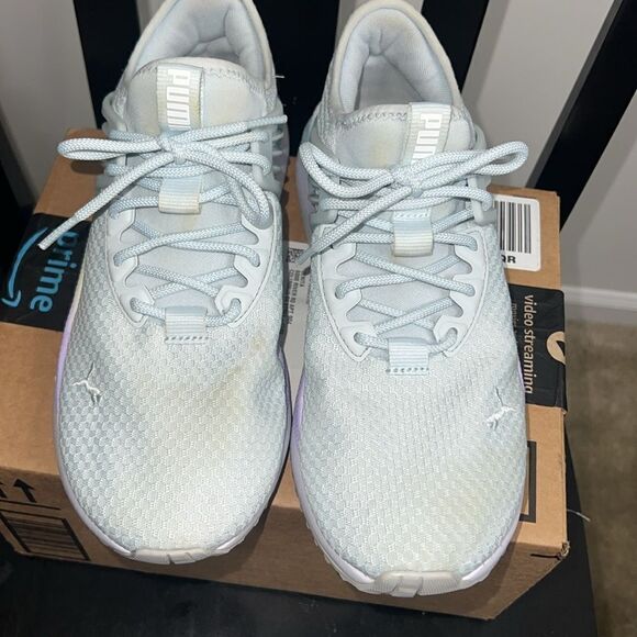 Puma Lightweight sneaker la blue white pink - Picture 6 of 6